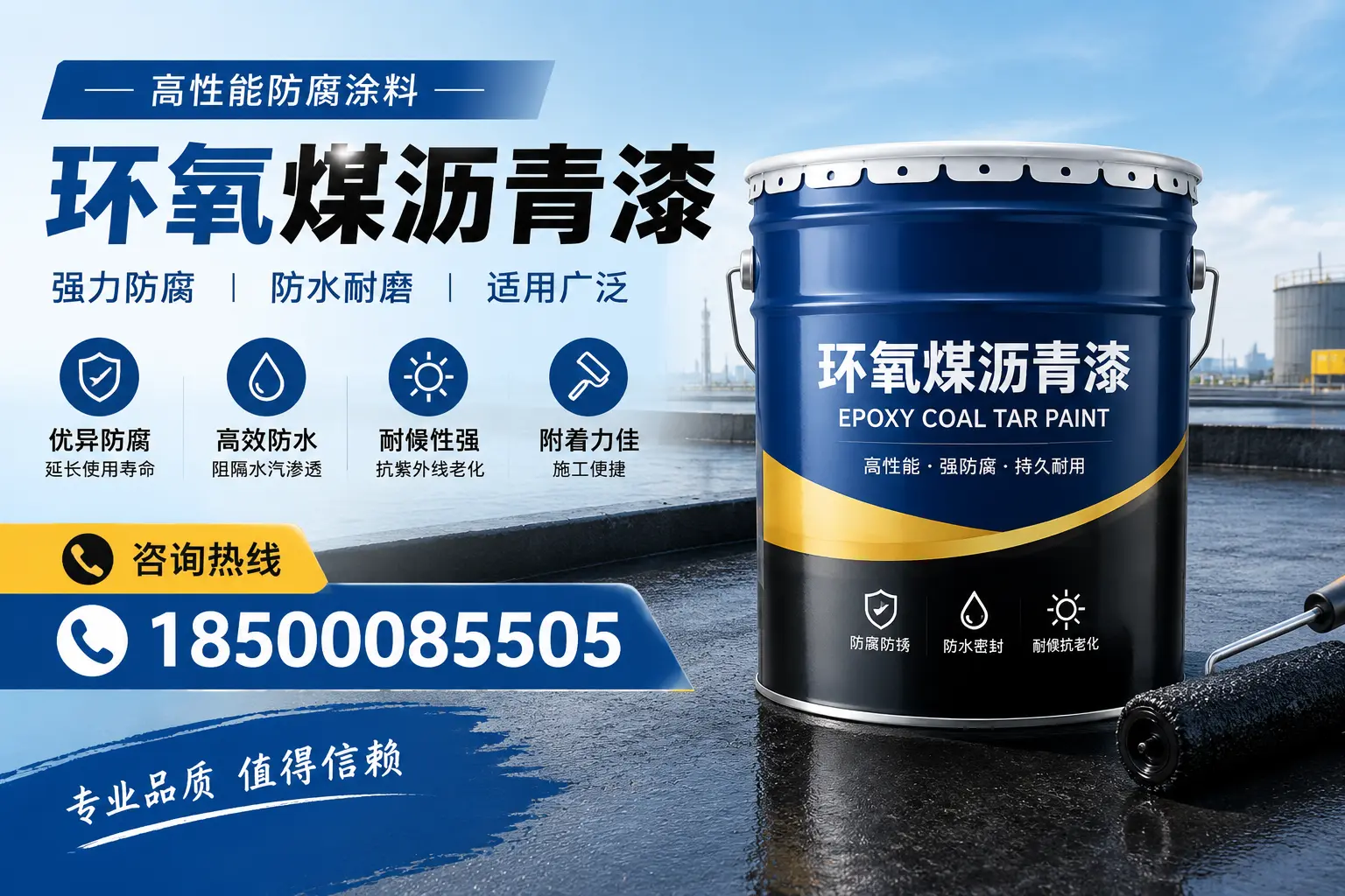 环氧煤沥青漆的主要成分与功能,贵港用户深度了解